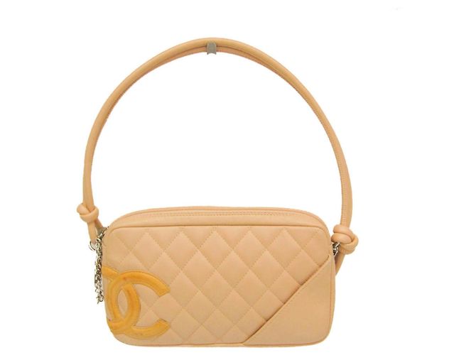 Chanel Ligne Cambon Accessoire Tasche Beige