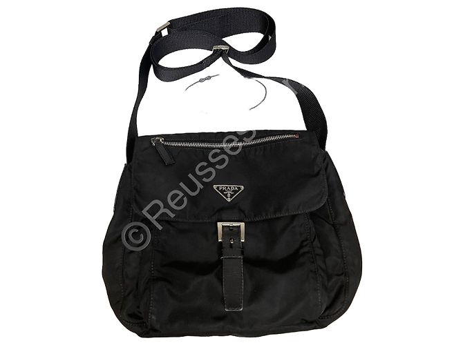 Borsa a Tracolla Prada Re-Nylon Nera