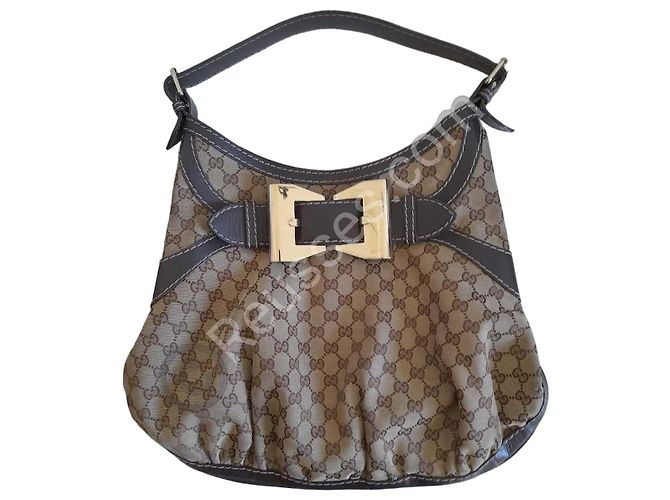 Sac Gucci Bow monogram large