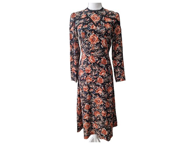 Vestido de seda Sandro para Mulher em Muito bom estado