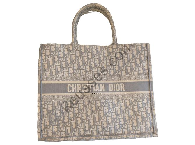 Book tote grand format Christian Dior
