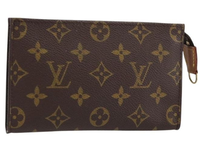 LOUIS VUITTON Monogram Bucket PM Accessory Pouch LV Auth 159479
