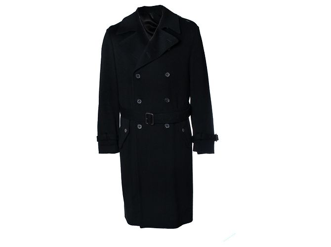 Autre Marque Lardini, abrigo de lana negro