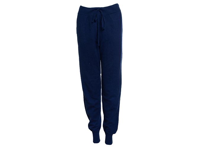 Autre Marque Loulou studio, blaue Kaschmir-Jogginghosen