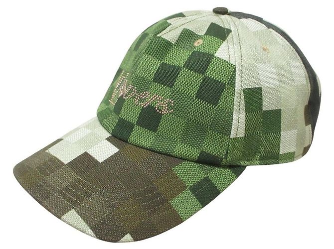 Gorra Damouflage Louis Vuitton Verde