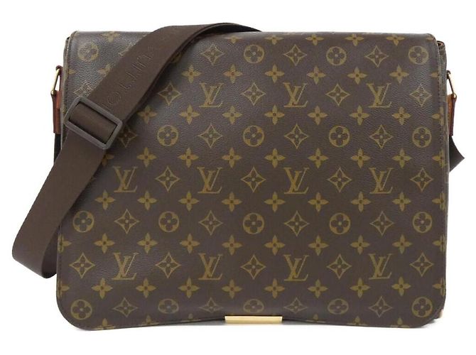 Louis Vuitton Abbesses Monogram Shoulder Bag Brown