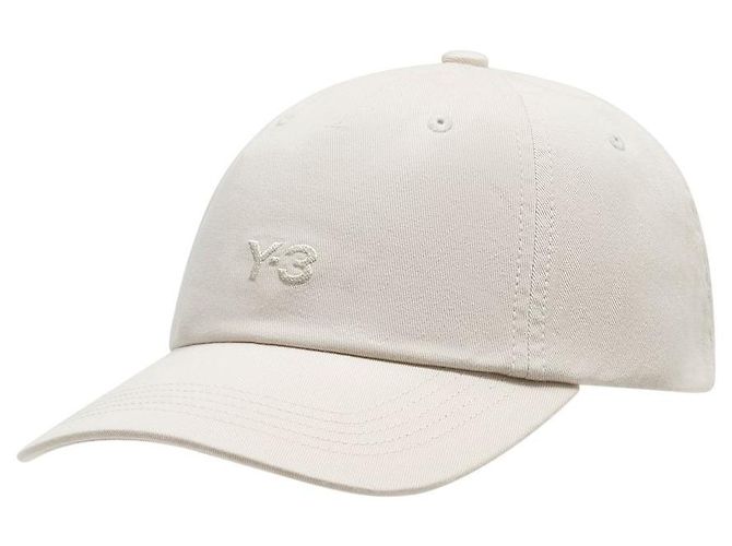 Y3 Dad Cap - Y-3 - Baumwolle - Weiß