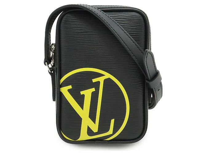 Borsa a Spalla Danube PM in Pelle Epi Louis Vuitton Nero