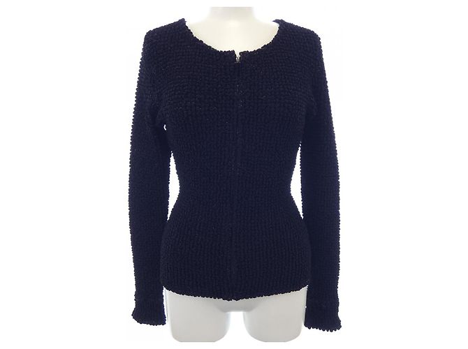 Timeless Chaqueta sin cuello Chanel Negro