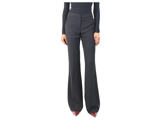 Prabal Gurung Schwarze Schlaghosen - Größe UK 4