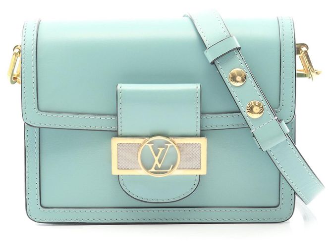 Dauphine Mini Schultertasche von Louis Vuitton Grün