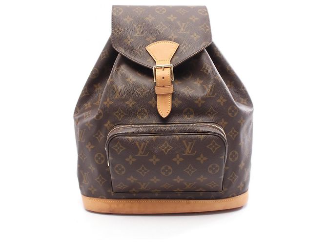 Louis Vuitton Montsouris GM Backpack Brown