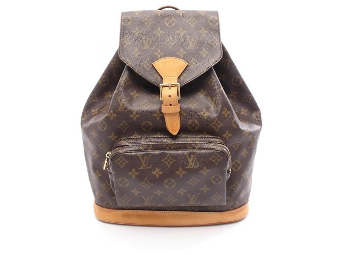 Louis Vuitton Montsouris GM Backpack Brown