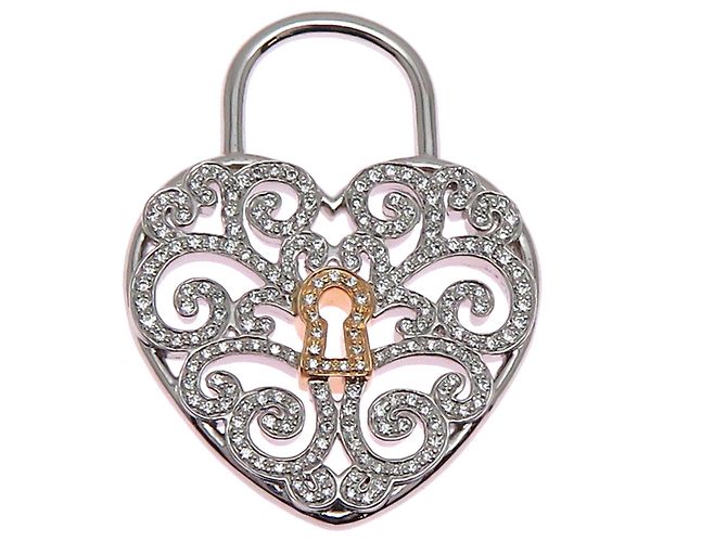Tiffany & Co Collar Péndulo Corazón Encantado Tiffany Dorado
