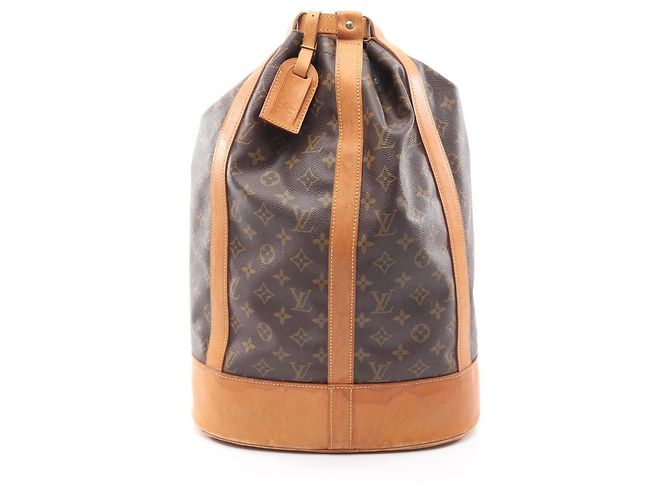 Borsa a Spalla Randonnee GM Louis Vuitton Marrone Monogramma