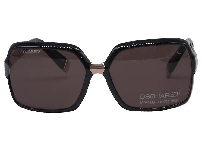 Dsquared2 DQ0044 Oversized Sunglasses in Black Acetate