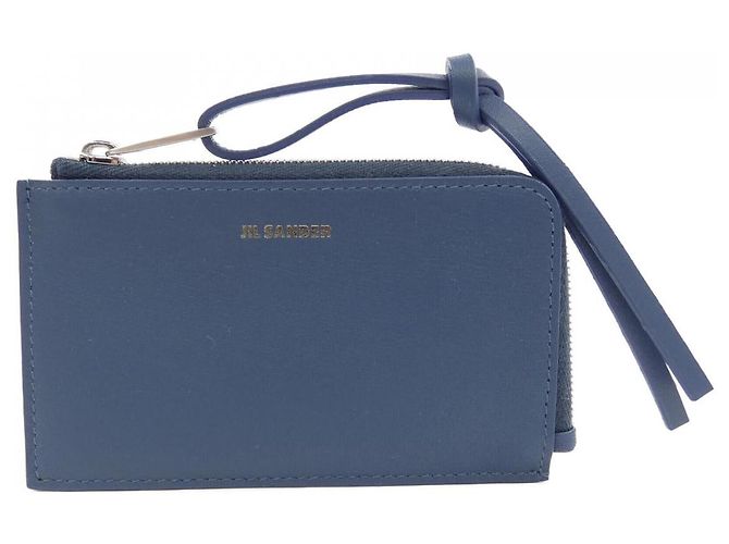 Jil Sander J25UI0011 Card Case Blue