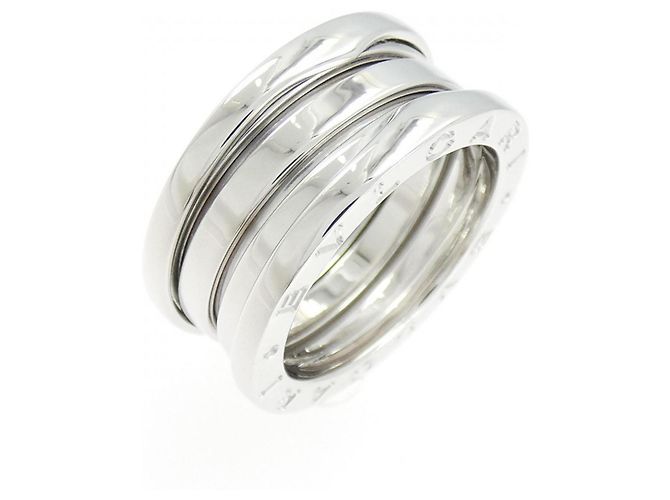 Bulgari Anillo B.zero1 de 3 bandas en oro blanco de 18K Bvlgari