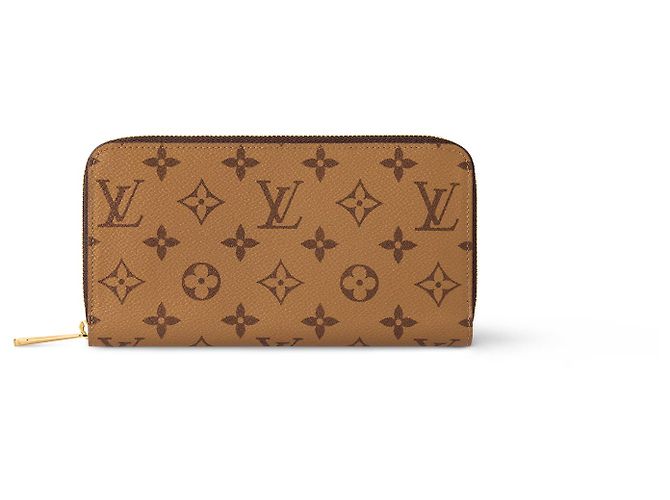 Louis Vuitton LV Zippy wallet monogram reverse Brown