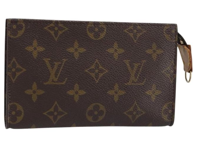 LOUIS VUITTON Monogram Bucket PM Accessory Pouch LV Auth 159482