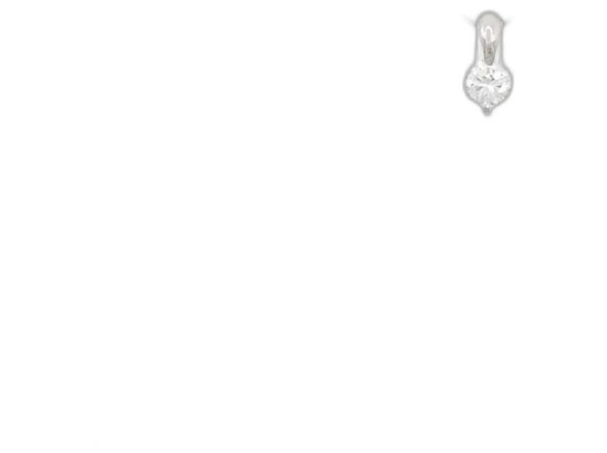 Autre Marque PT900 PT850 Diamant-Halskette Silber