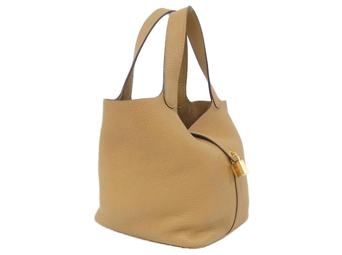 Sac à main Hermès Picotin Lock MM Marron