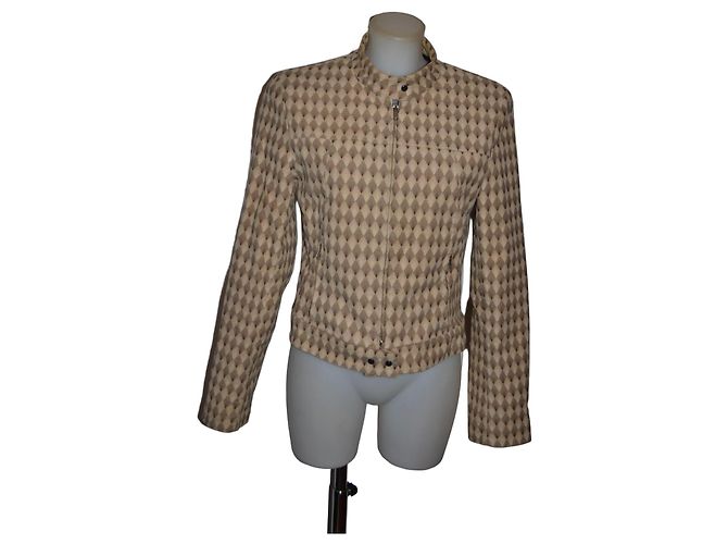 Chaqueta de algodón Pinko Talla 44 IT Multicolor