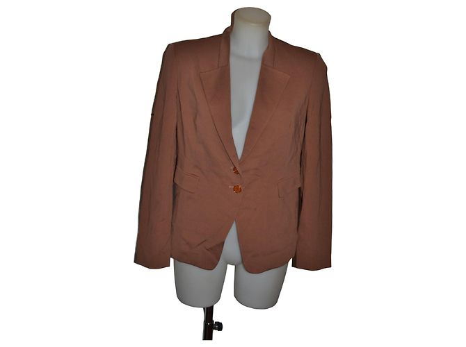 Giacca Pinko marrone in viscosa