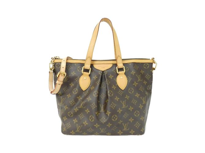 Louis Vuitton Monogram Palermo PM Handtasche Braun