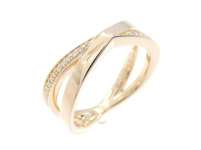 Tiffany & Co Anello Stretto Tiffany X 0,08CT D'oro