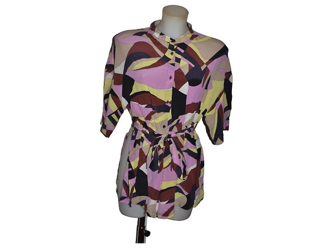 Blusa Missoni Estampada com Cinto Tamanho 44 IT