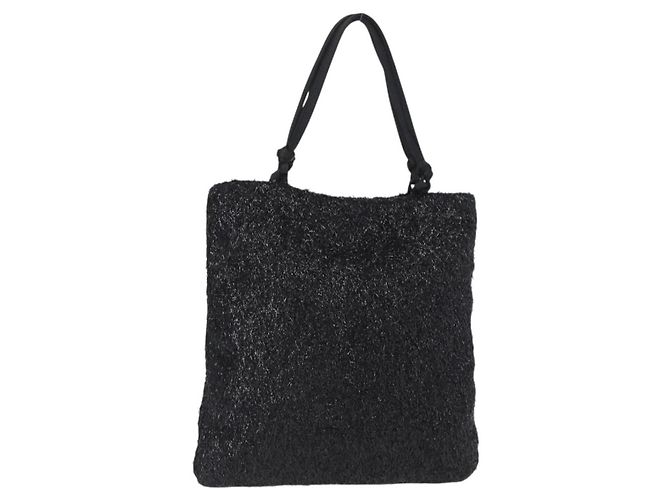 Prada Tote Vintage de Nylon Negro