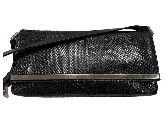 Fendi Vintage Serpente Schwarz