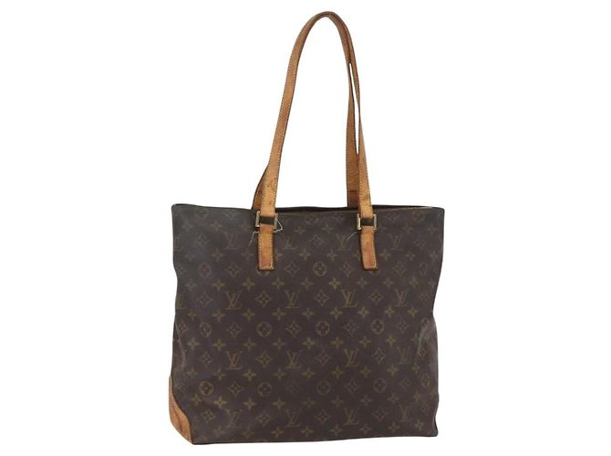 LOUIS VUITTON Monogram Cabas Mezzo Tote Bag M51151 Auth LV 158771 Monogramm