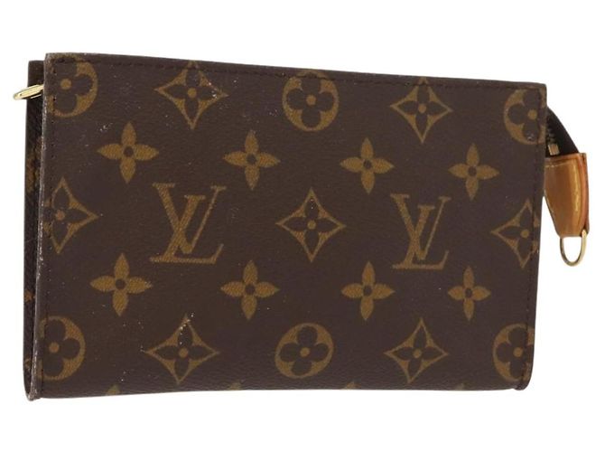 Bucket LOUIS VUITTON Monograma Cubo PM Bolsa de Accesorios LV Auth 150301