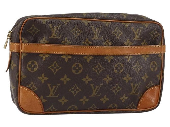 LOUIS VUITTON Clutch Compiegne 28 M51845 LV Auth 159387 Monogramm