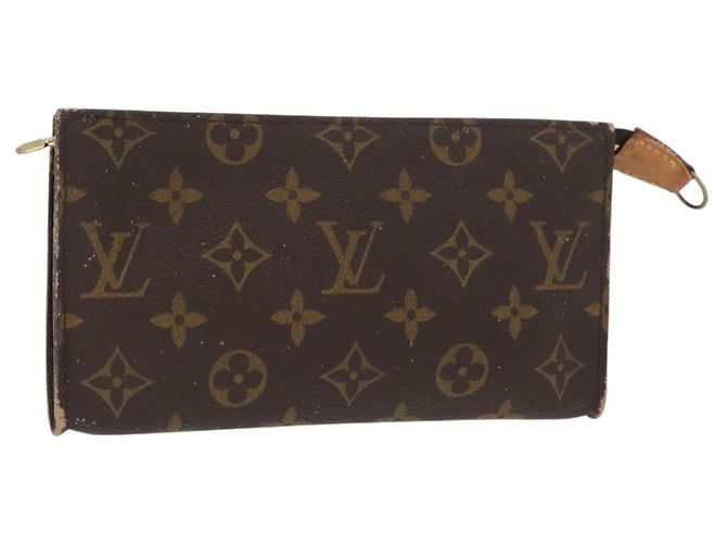 LOUIS VUITTON Monogram Bucket GM Accessory Pouch LV Auth 158034