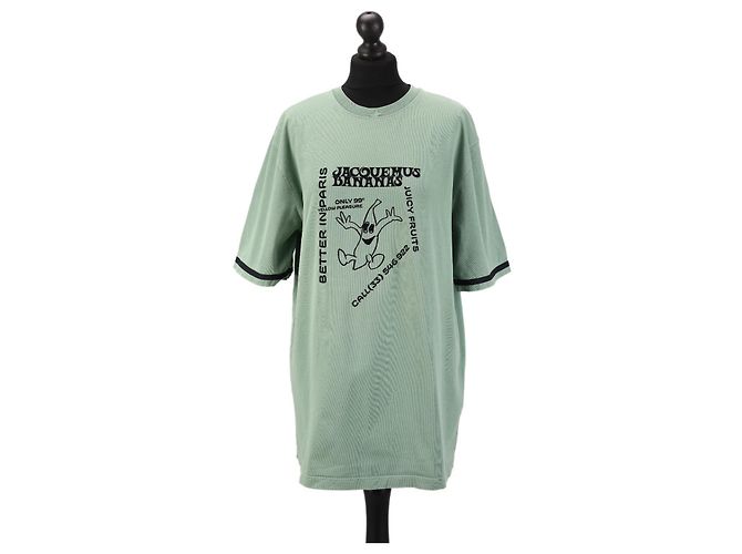 Camiseta Jacquemus de algodón verde