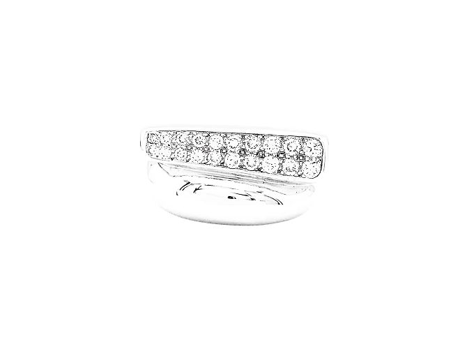 Bague Fred "Success" en or blanc et diamants.