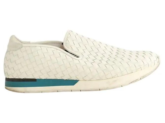 Bottega Veneta Sneakers in pelle bianche Bianco