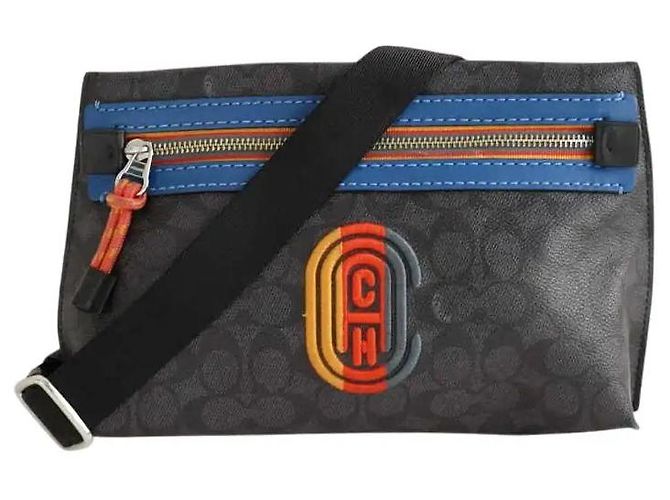 Coach Borsa in pelle nera Nero