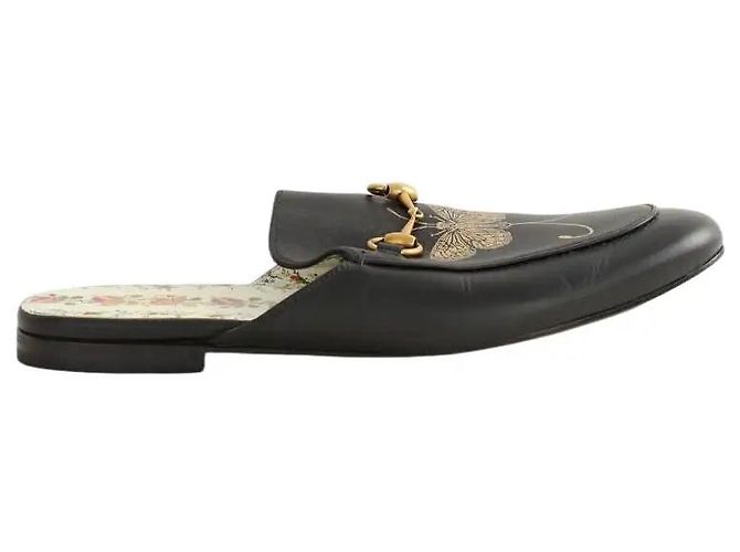 Gucci Mocassini in pelle nera Nero