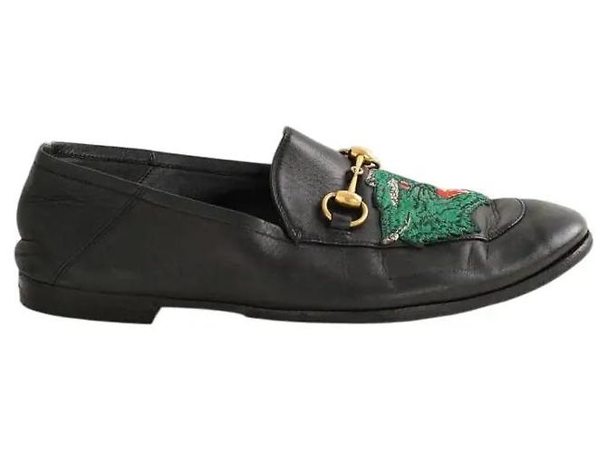 Gucci Black leather loafers