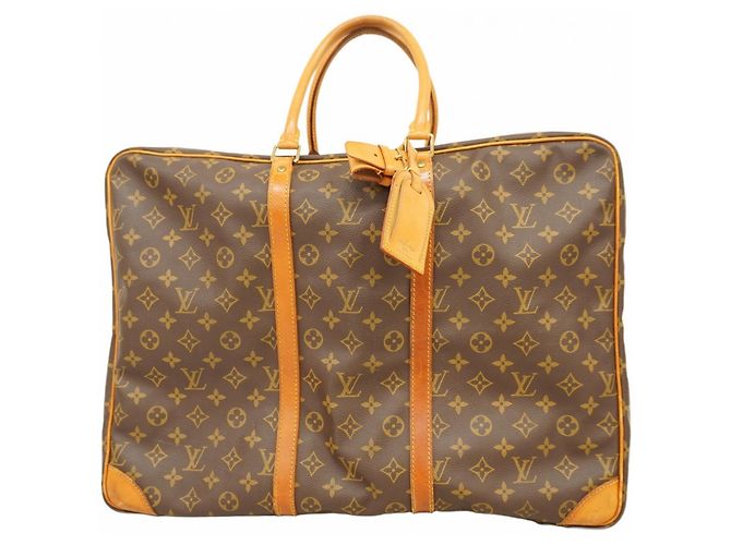 Borsa Boston Sirius 50 Monogramma Louis Vuitton Marrone