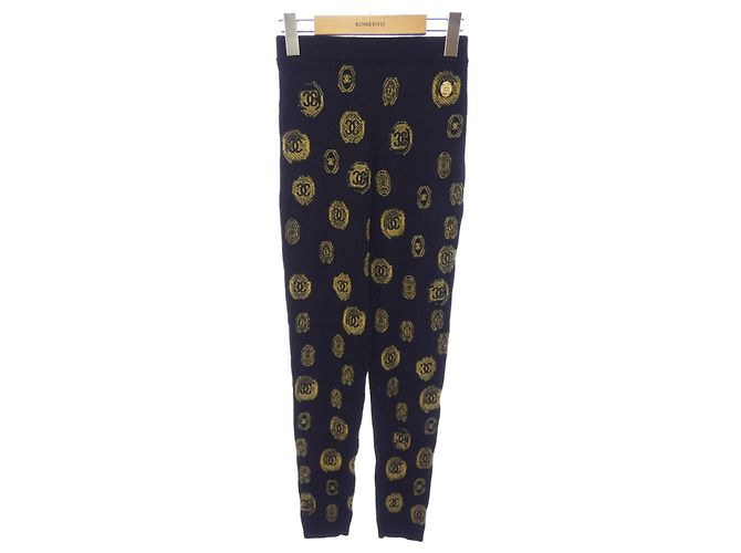 Timeless Leggings de cachemira Chanel Negro