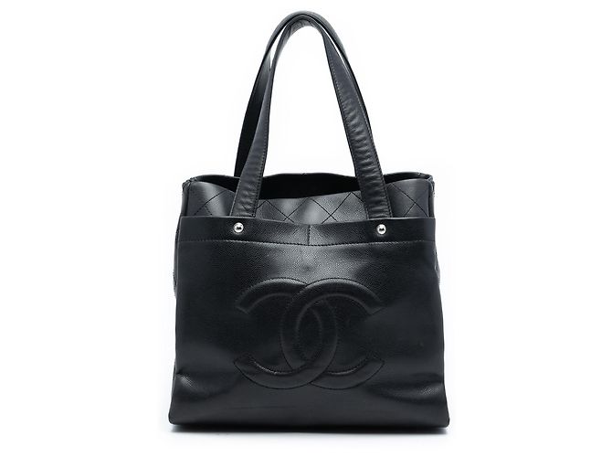 Chanel Schwarze Kaviar Ultimate Executive Tote