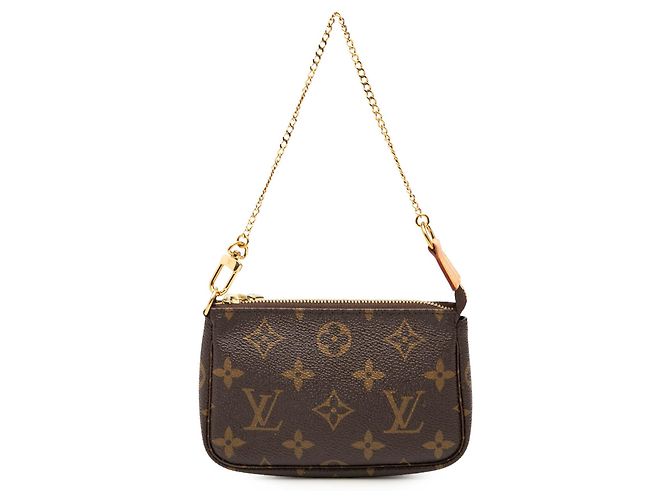 Louis Vuitton Brown Monogram Mini Pochette Accessoires