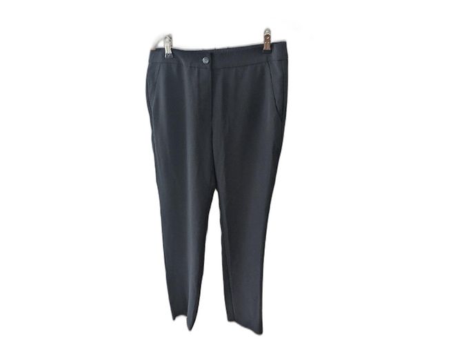 Chanel Uniformhosen Schwarz