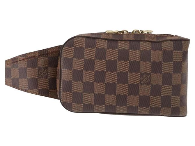 Sac banane Geronimos Damier Louis Vuitton Marron