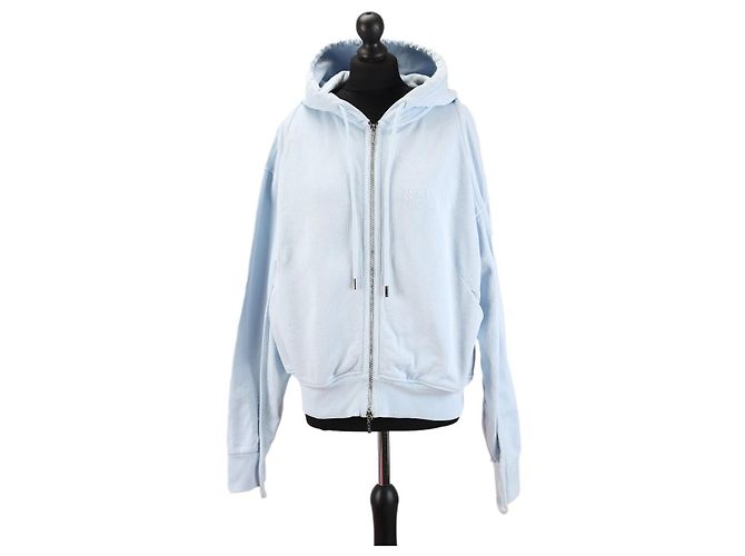 Sudadera con capucha Jacquemus azul de algodón